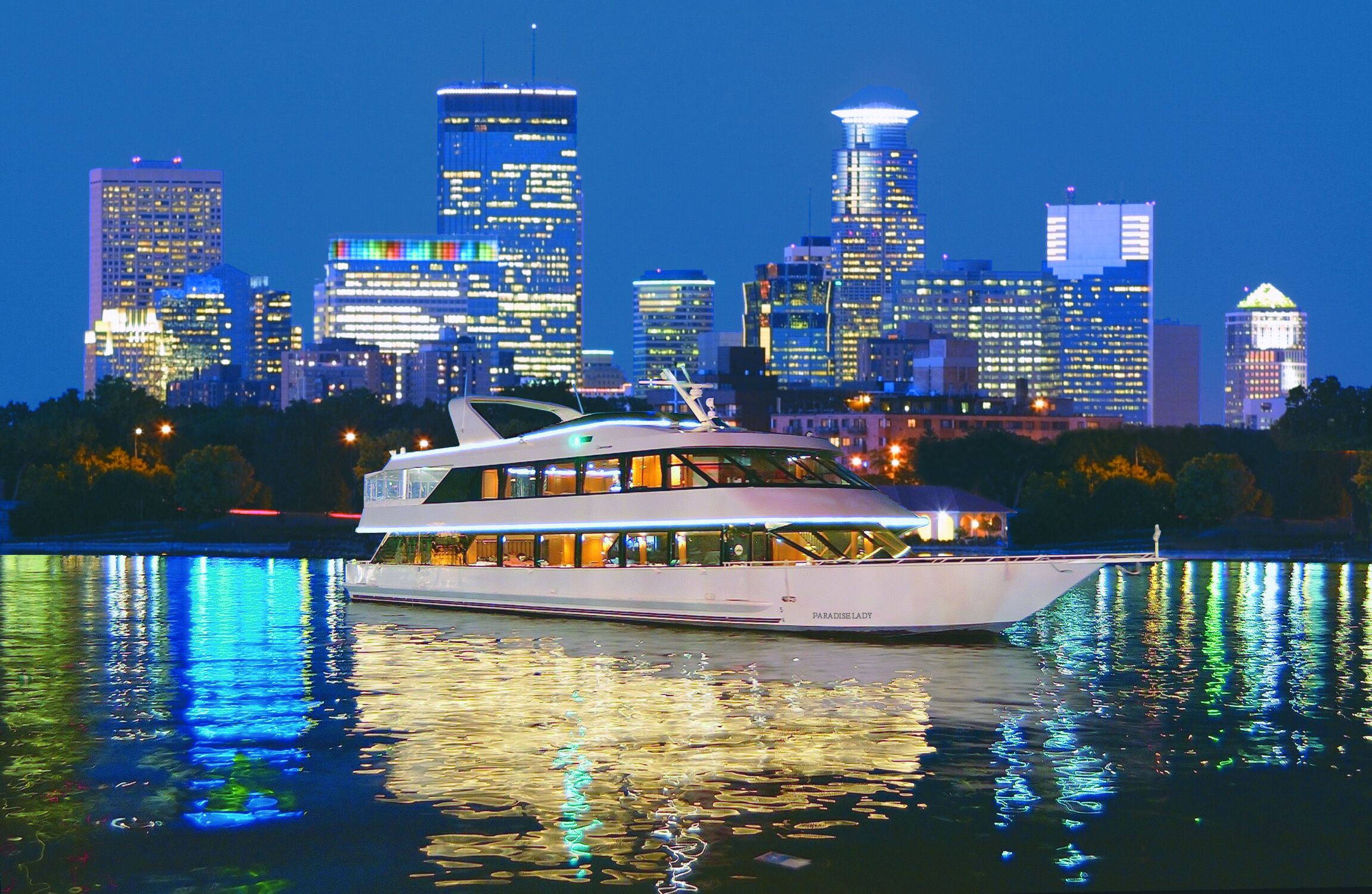 paradise charter cruises and minneapolis queen tours