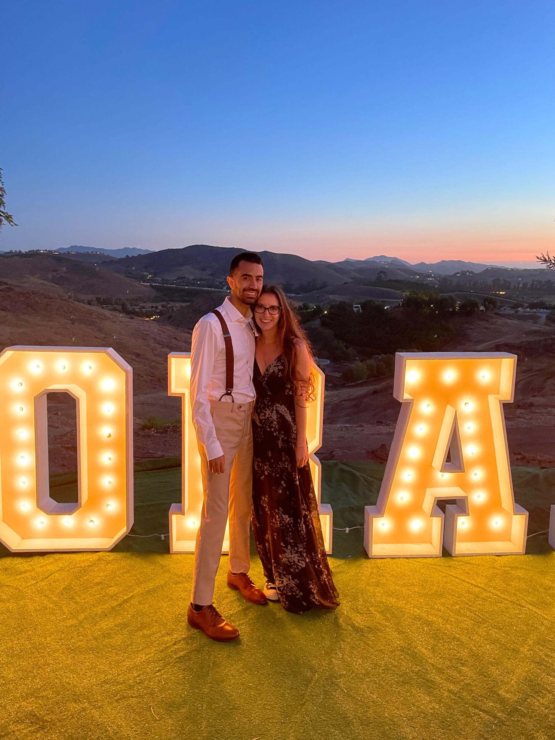 Step 1. Put on fancy clothes
Step 2. Enjoy a magical evening celebrating love