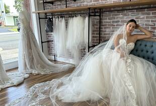 bridesmaid dresses lakeland fl Morgan Embroidered Lace Bridesmaid Dres main image 1