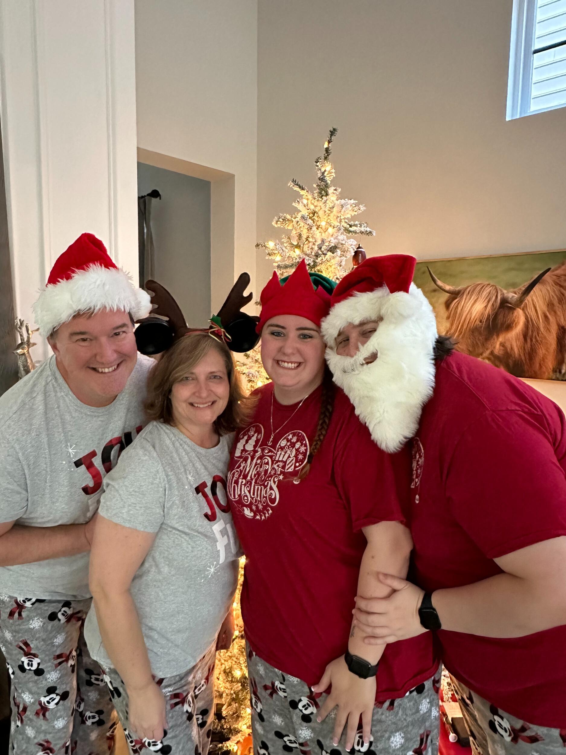 Celebrating Christmas with the Holmes'