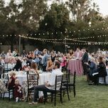 outdoor rehearsal dinner venue