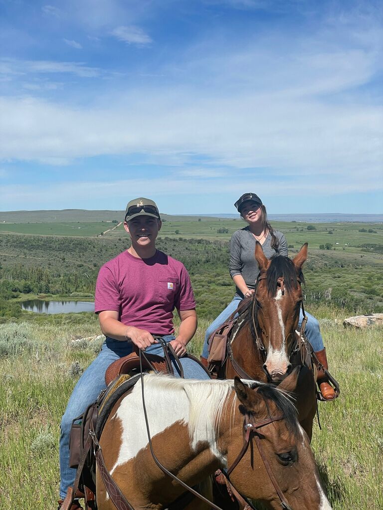 The Semples welcome Nick to their Happy Place for the first time, Saratoga, WY. 