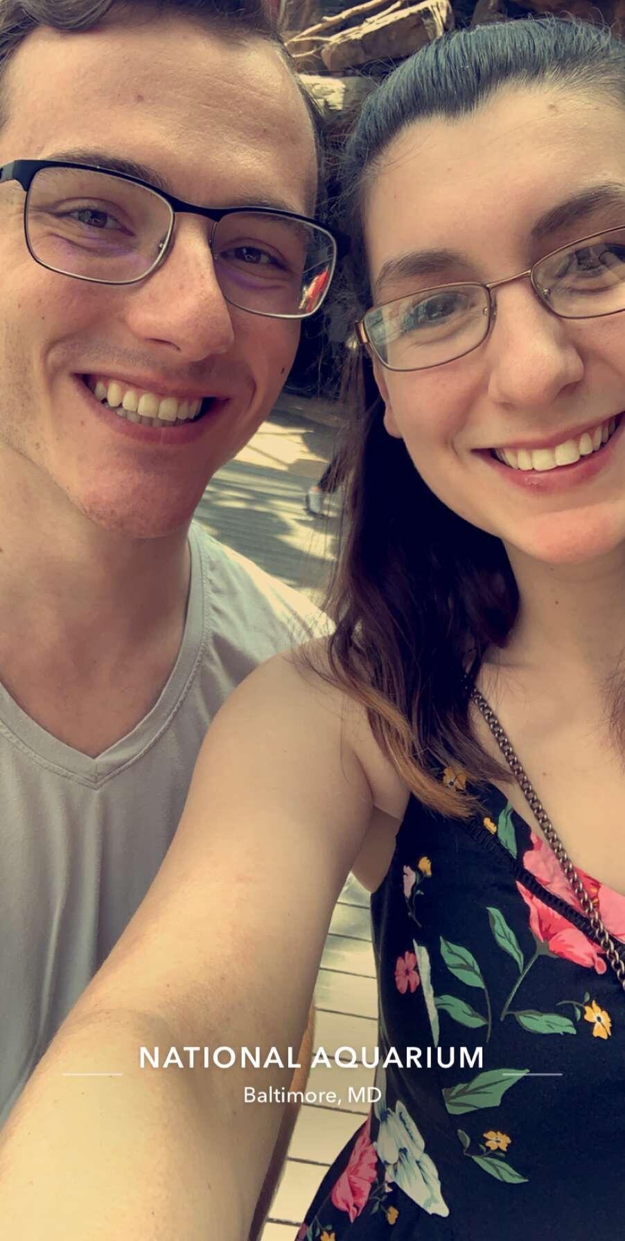 The first of many annual aquarium trips! This first year we went to the Baltimore Aquarium in Baltimore, Maryland. 