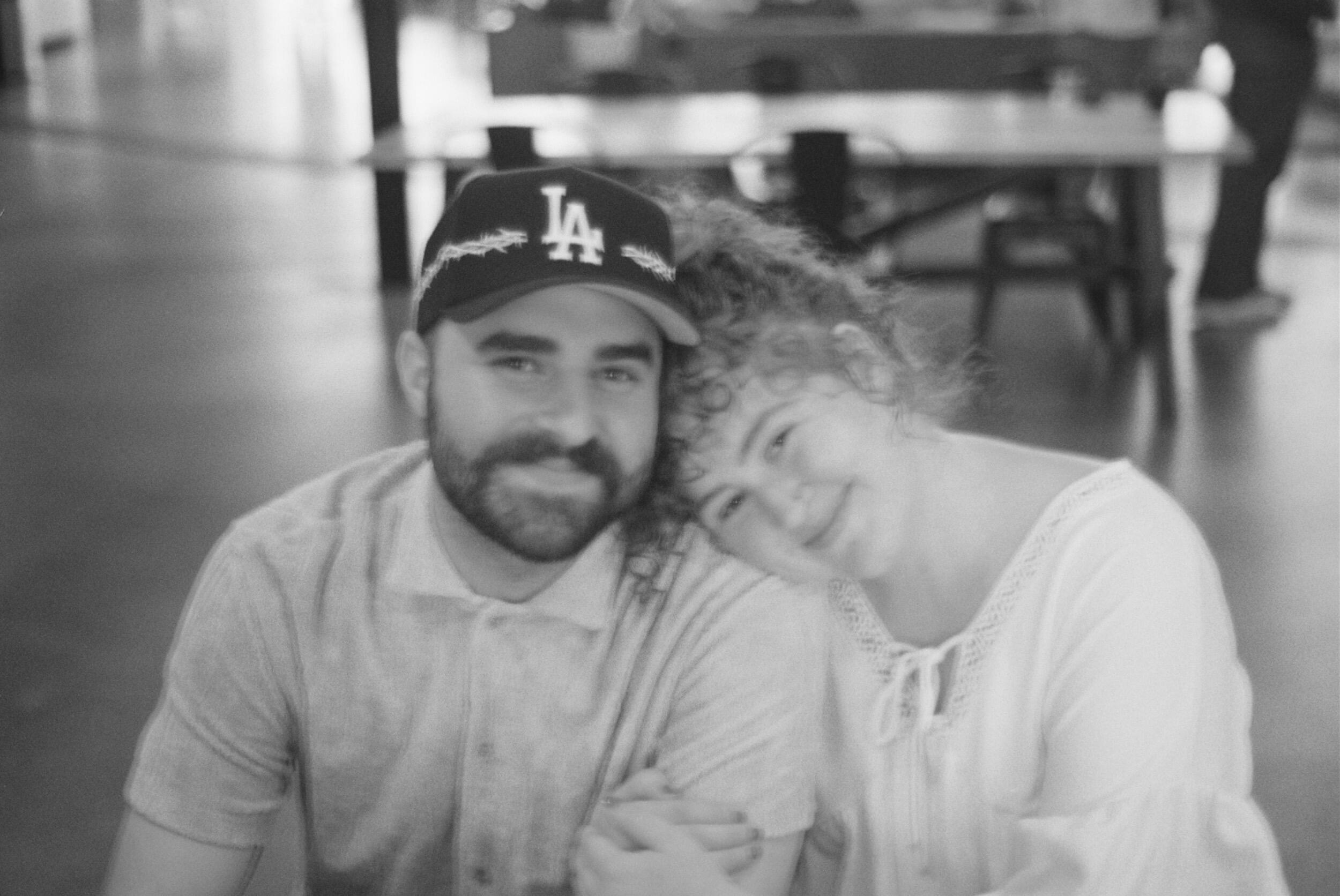 Here's us now! So excited and counting down the days till our wedding. We can't wait to celebrate with you all! - T & E