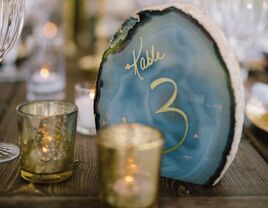 Stone place card