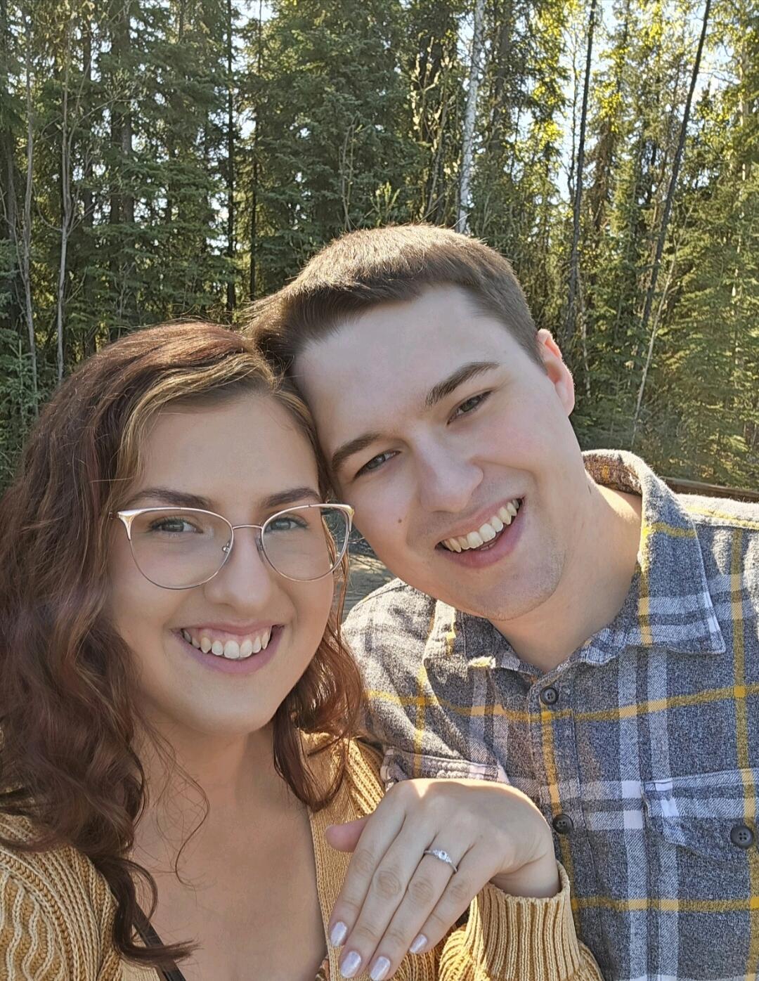 Tyler proposes to Mary. She said yes!!! 