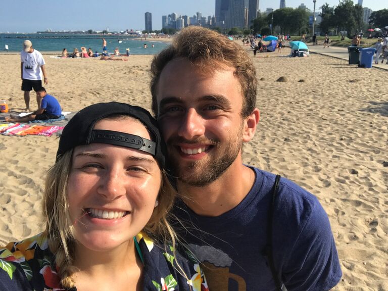 Chicago beach day