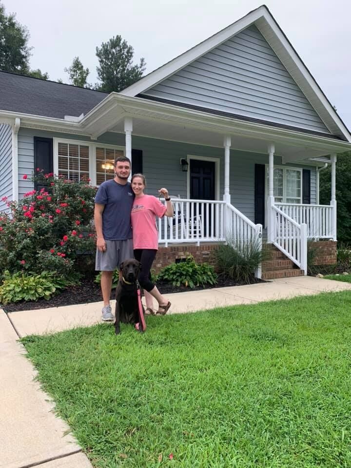 We bought our first house