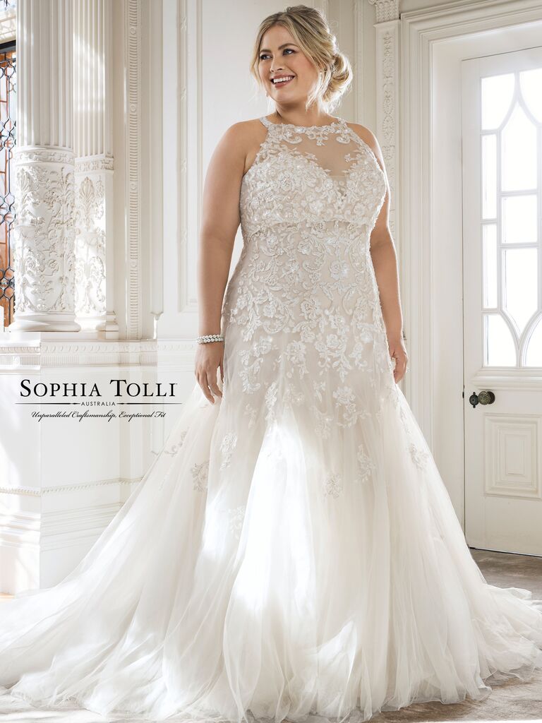 plus size wedding dress designers list