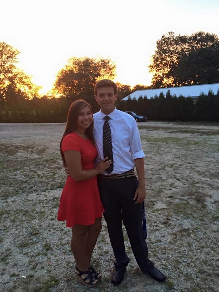 Camp formal where the relationship (everyone was waiting for) came out to the public. 