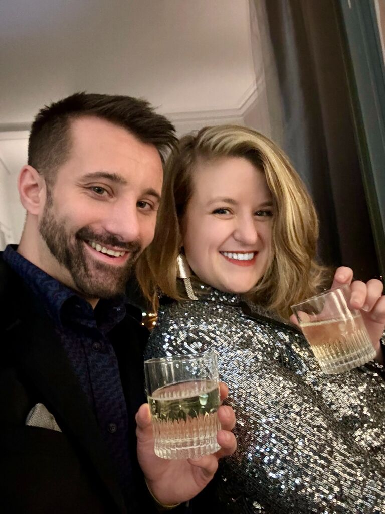We rang in the new year in style at Chicago's Congress Hotel. 🥂