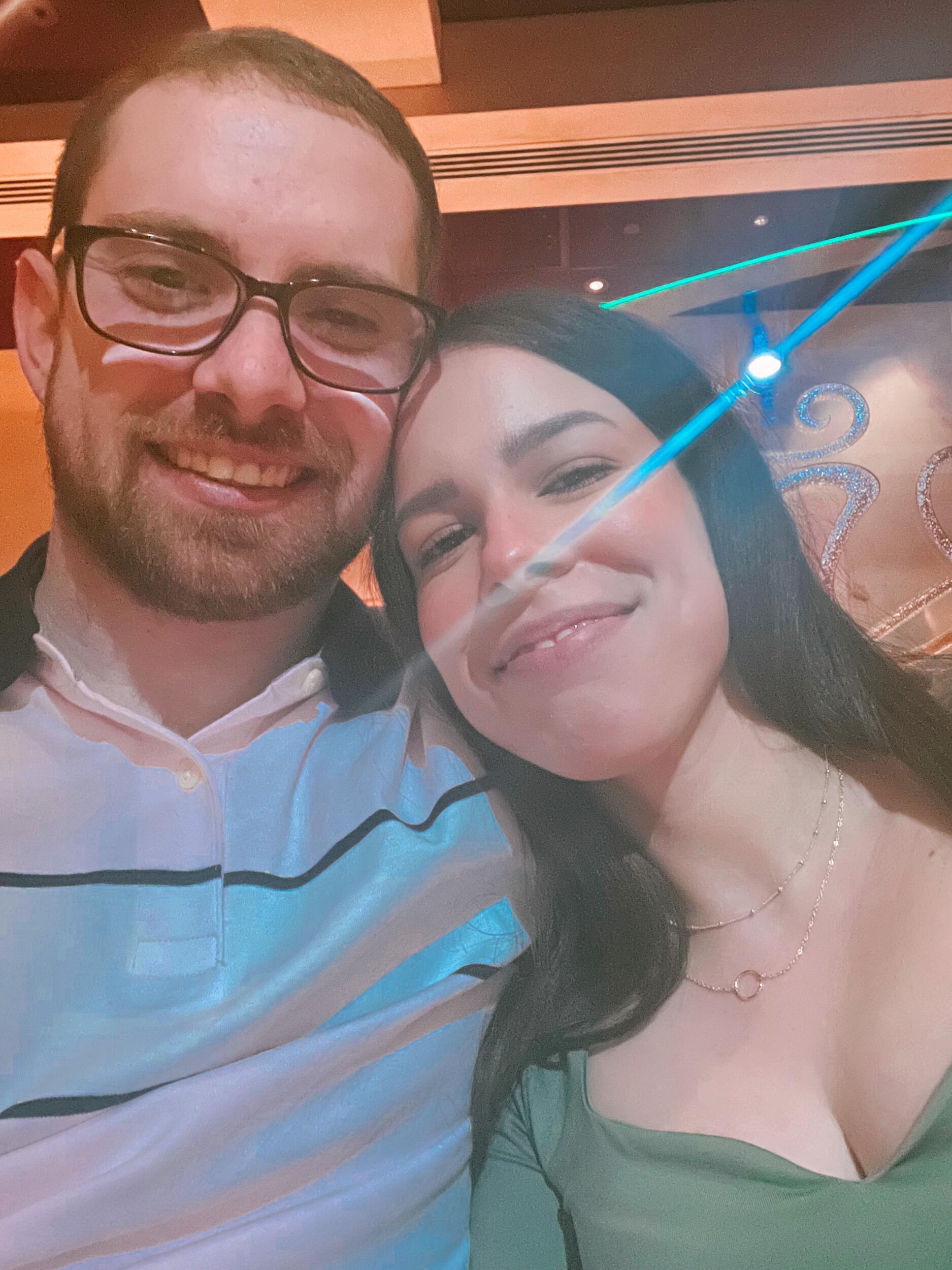 Sheyla's mom's birthday dinner. Fun fact: Brendan asked my family for my hand in marriage during this dinner. I wasn't there when that happened. 