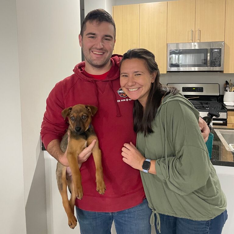 Feeling settled into our new city, we welcome a puppy into the family and land on his name after the Bronx legend, Yogi Berra. 