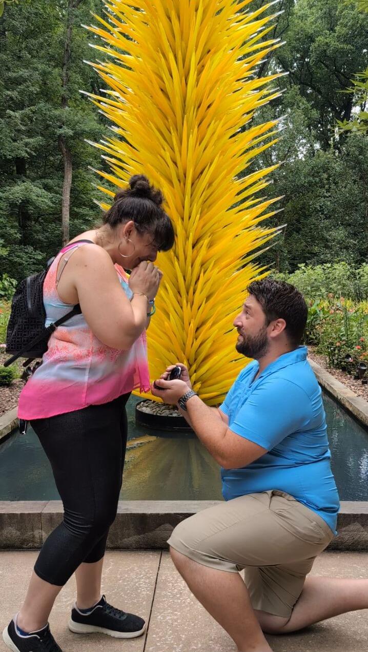 And it's official, we're getting married!