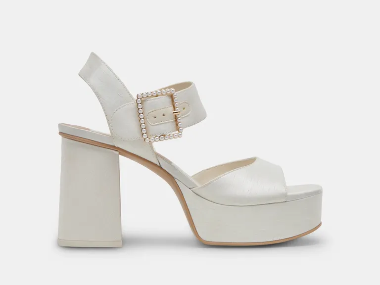 22 Bridal Block Heel Wedding Shoes That Are Perfectly Chunky