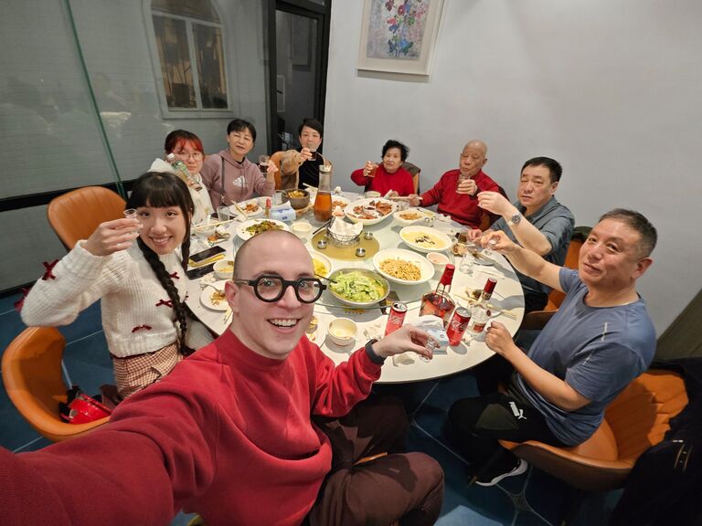 Chase’s first time in China and Shan’s first time back in over 5 years.