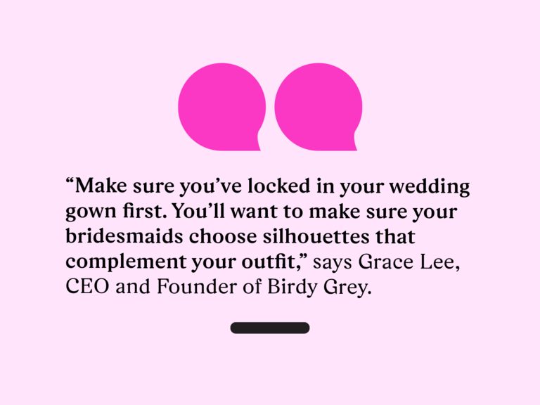 wedding planning checklist quote from Birdy Grey founder