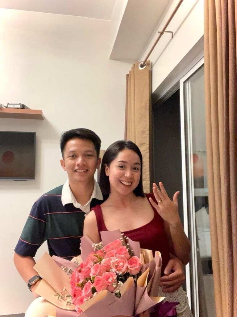 Officially off the market. She said "YES"!
