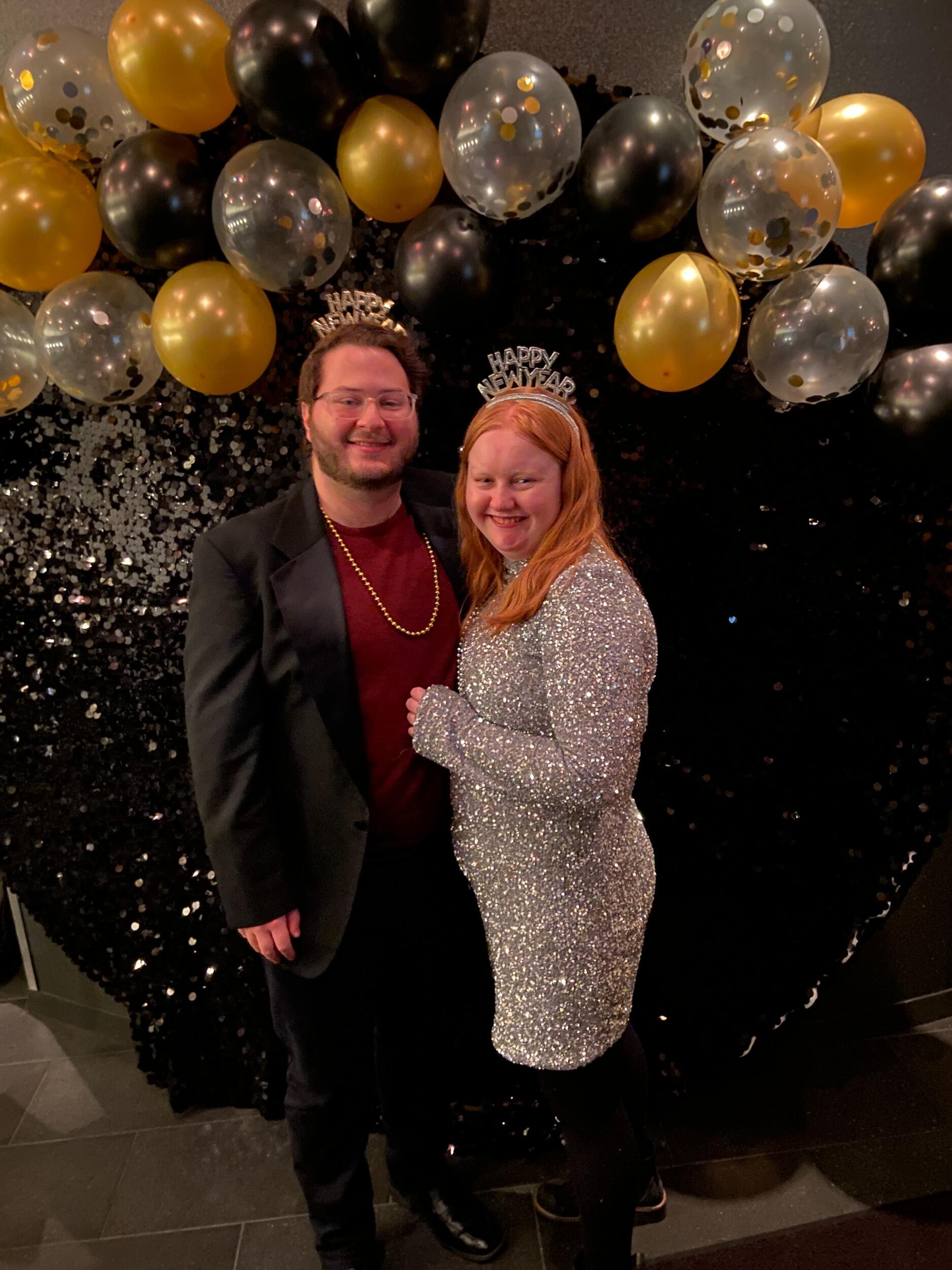 Zack and Maddie rang in the New Year at the Aviary in Chicago.