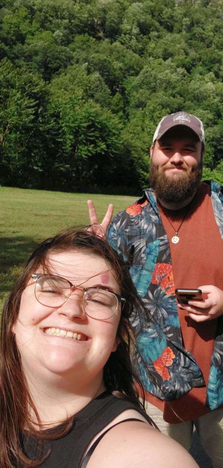 Visiting Michael's childhood park in Petersburg, WV