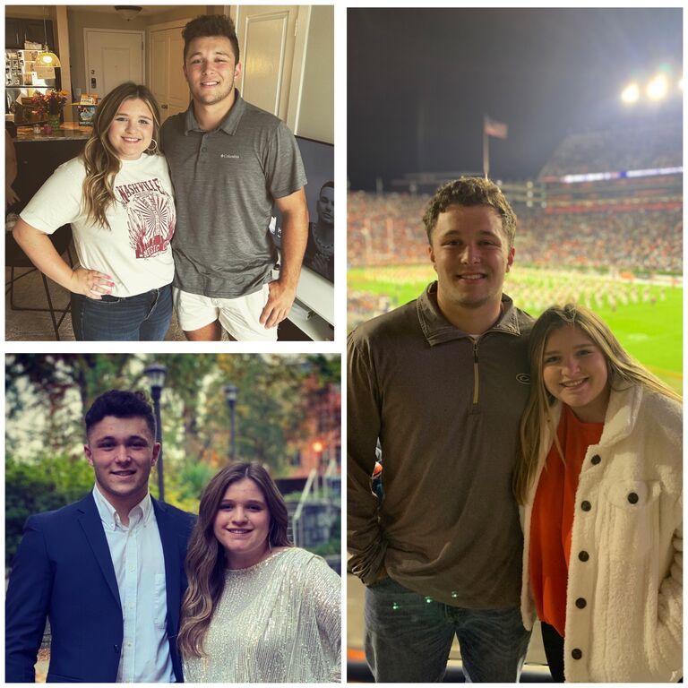 Some of their favorite college memories together!