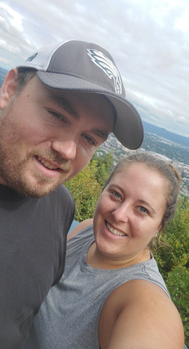 First hike when we moved to Roanoke, VA