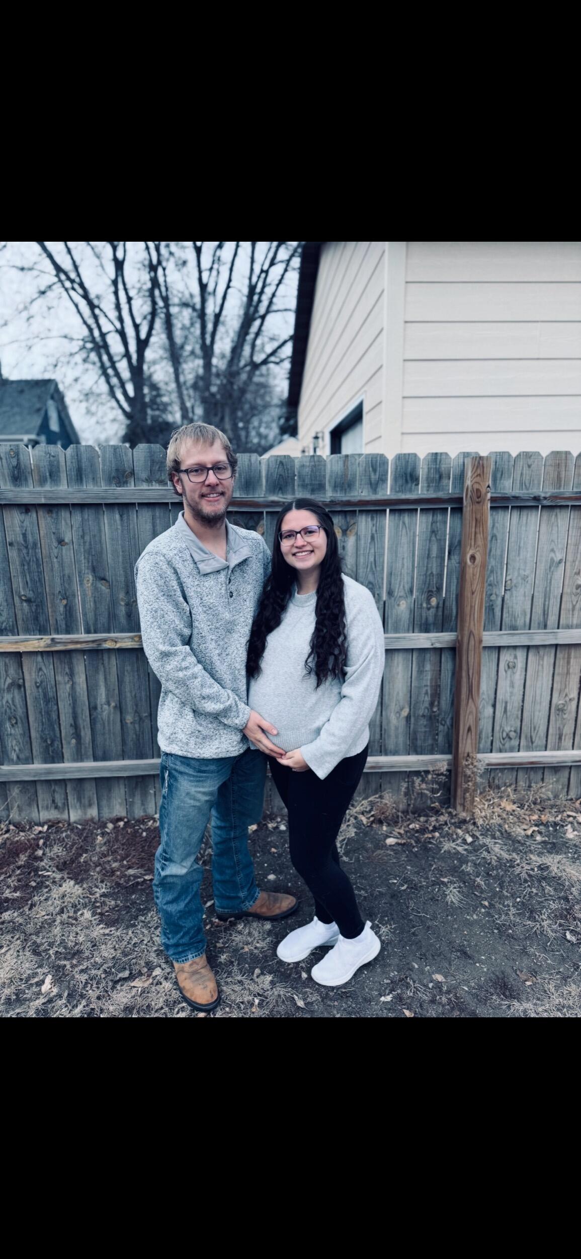 The day before we became a family of five!