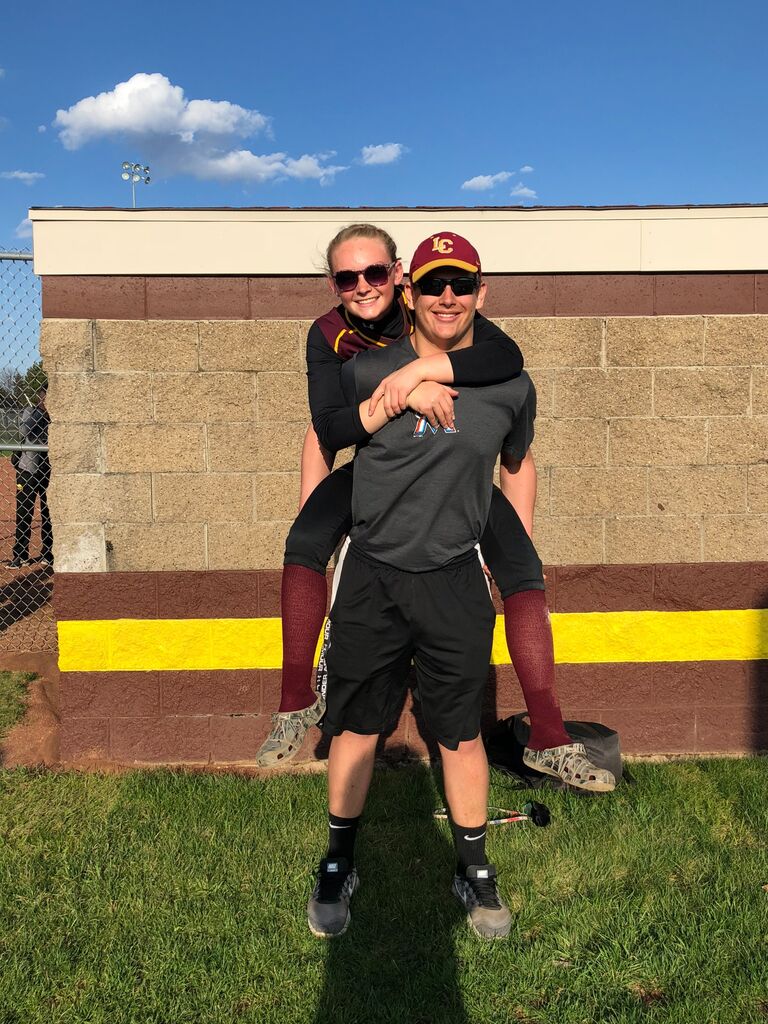 So many softball and baseball games watched every spring!