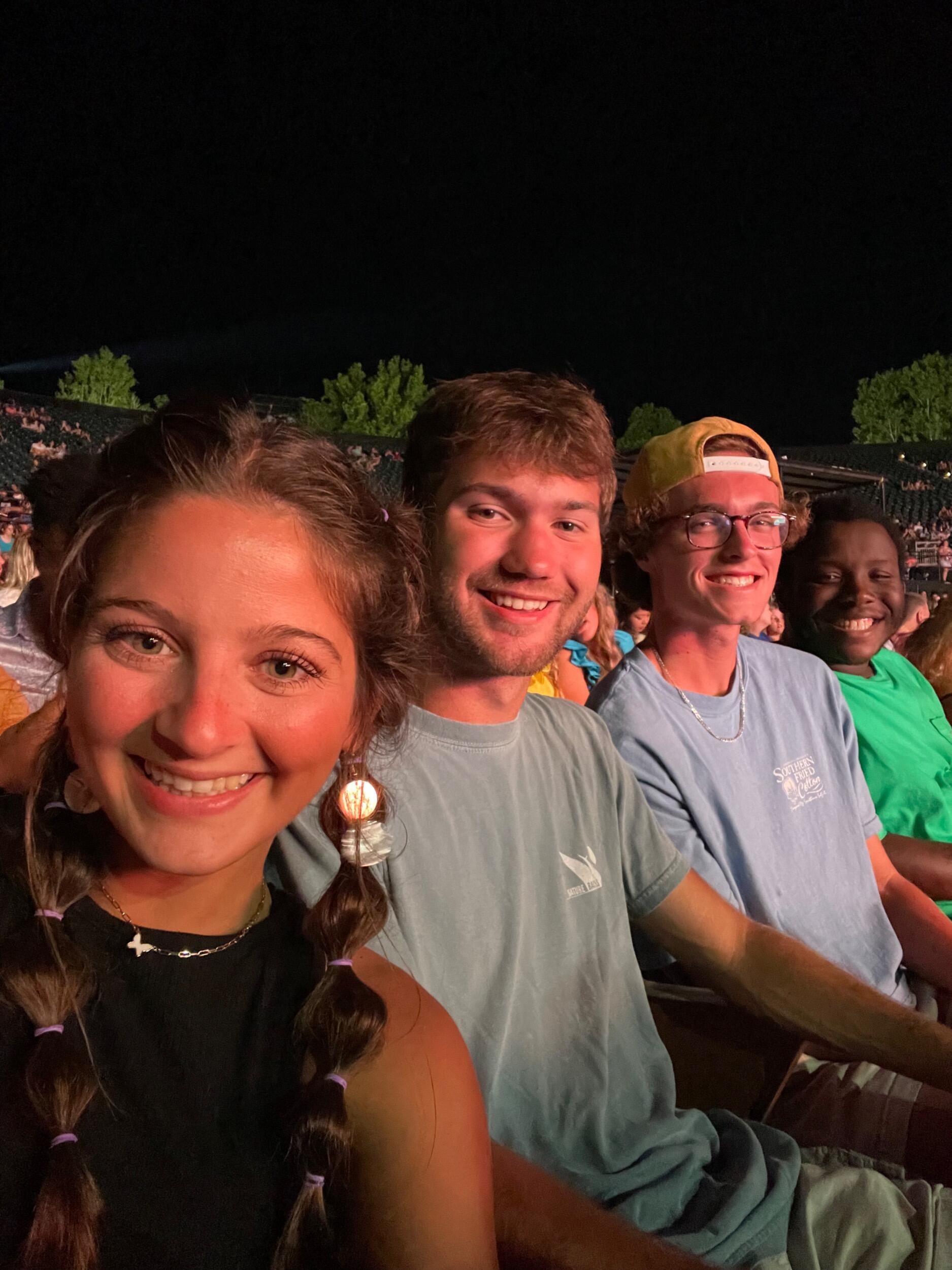 Shortly after camp concluded, Reagan and Daniel made a trip to Birmingham along with some other camp friends to go to a concert and reunite. 