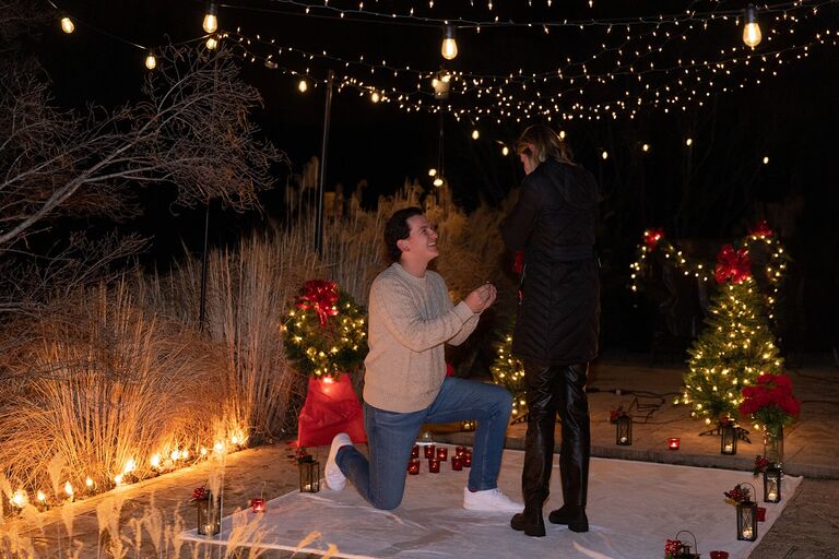 Engaged! Time to party!