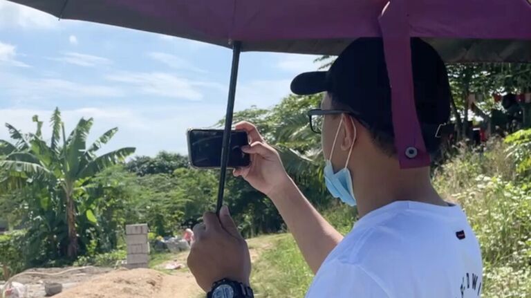 Bought our first land property together. 🌸