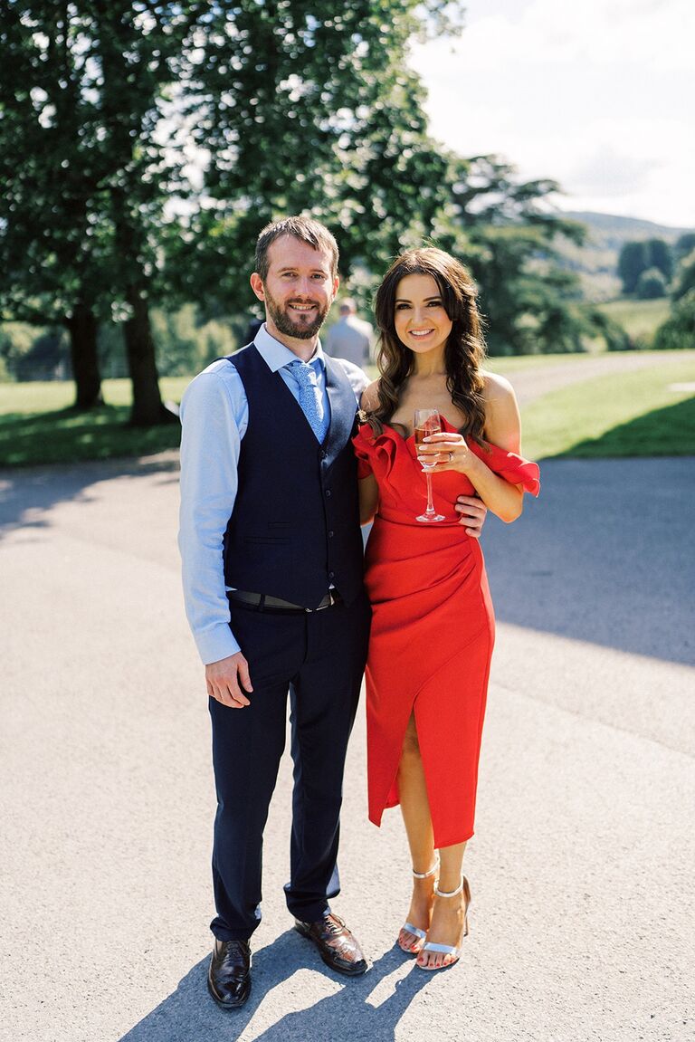 Thought we looked cute here or so we were told!