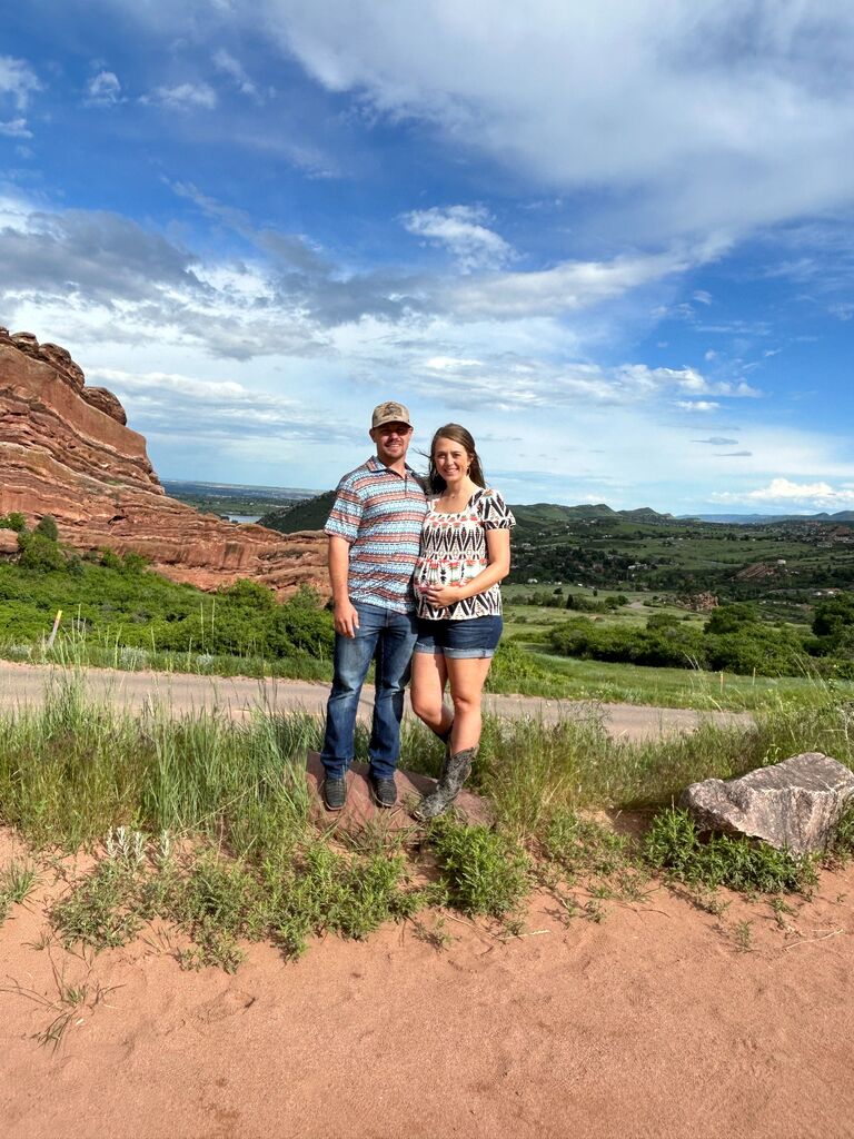 Babymoon Trip to Red Rocks to see Whiskey Meyers
