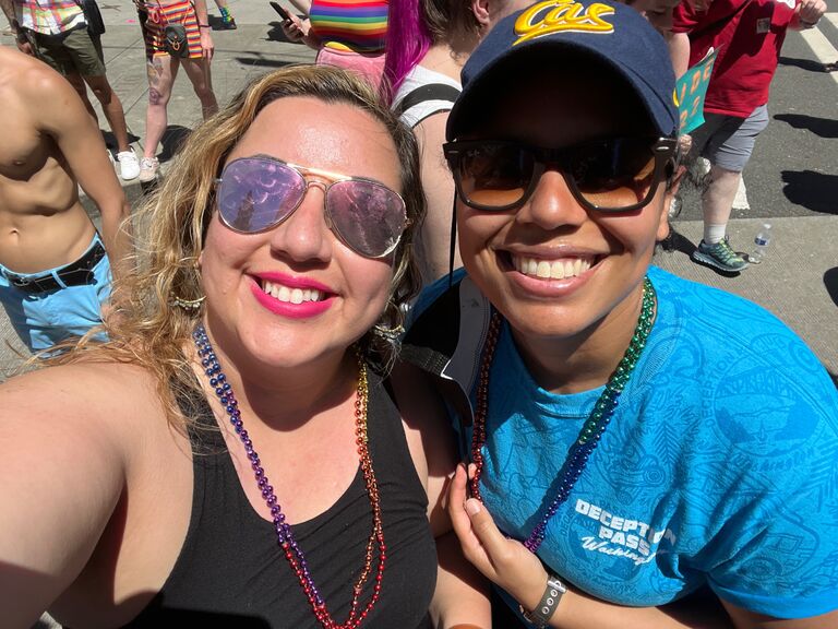 First Seattle Pride together!