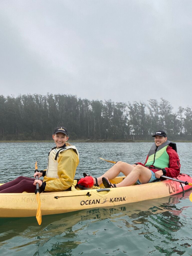 Kayaking in the Elkhorn Slough