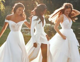 Pronovias sustainable wedding dresses