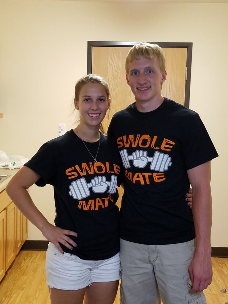 Swole mates forever! Slippery Rock, PA