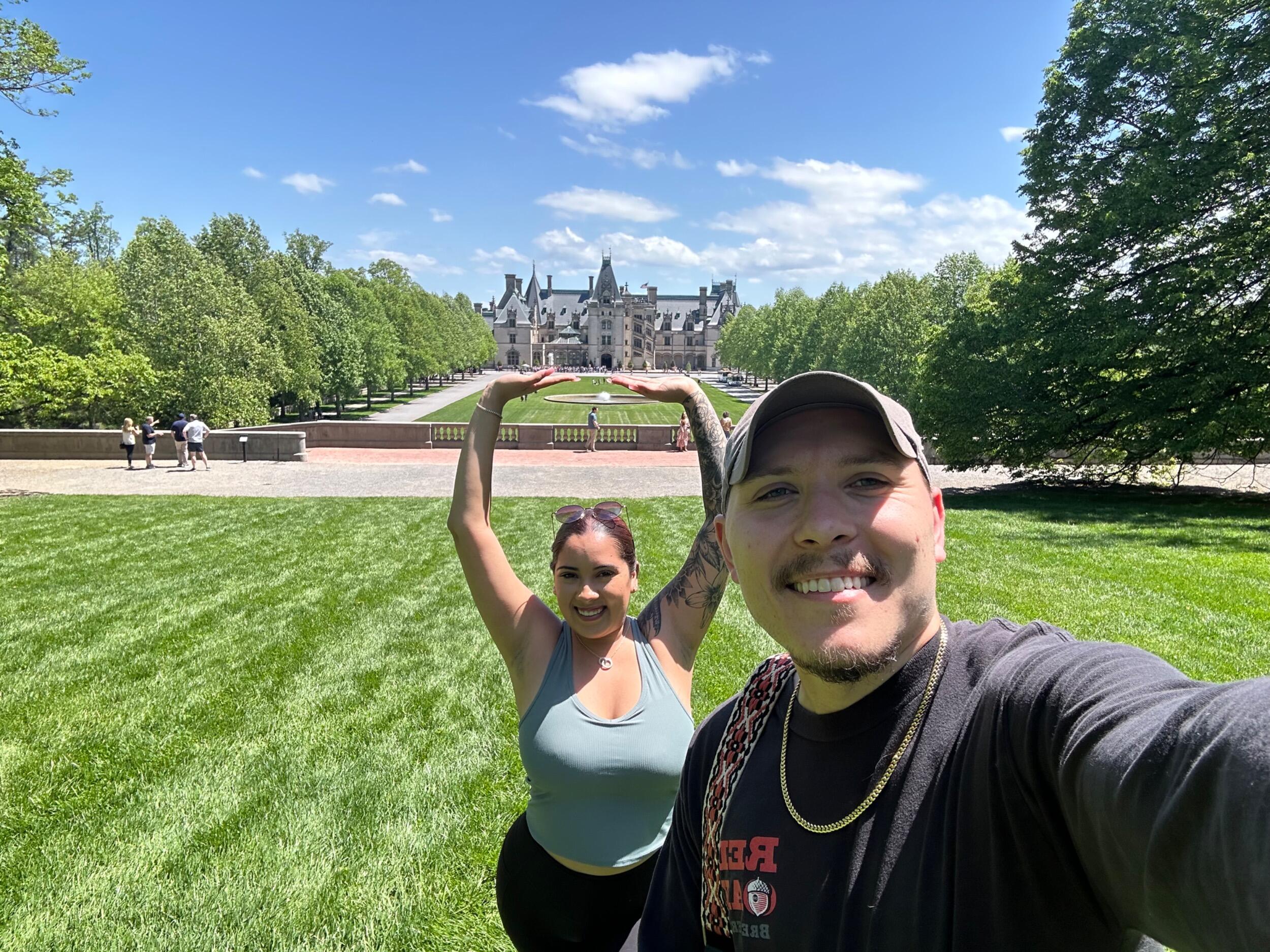 Our one year anniversary trip to Asheville! 