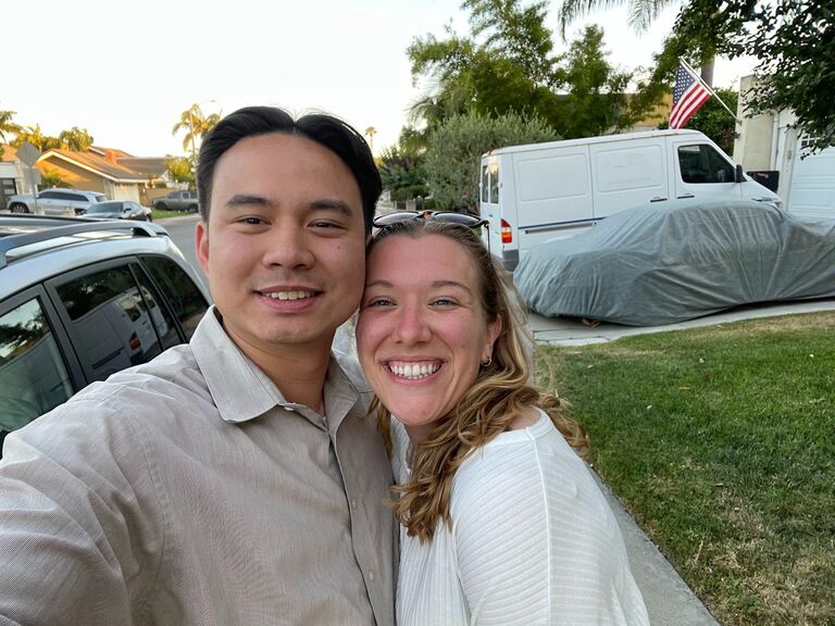Our second date- we spent the whole day (9am to 8pm) exploring southern California before we both left the next day