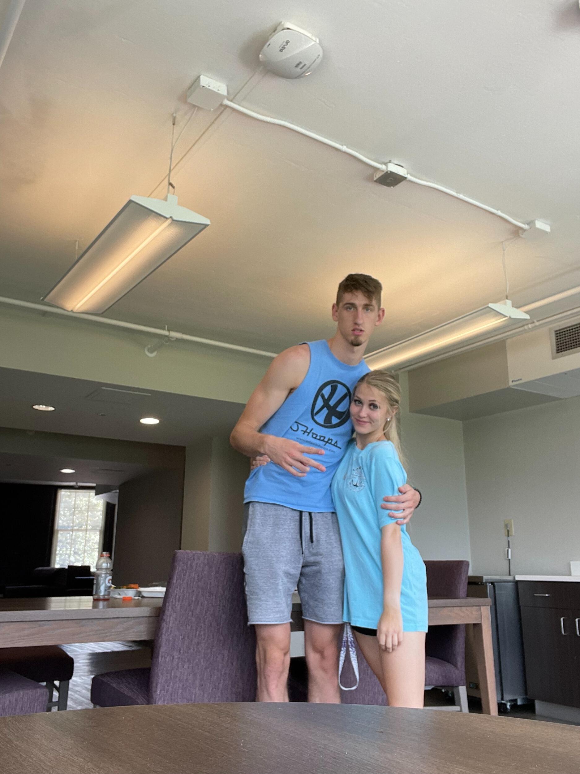 First picture together, a day after first meeting in person!