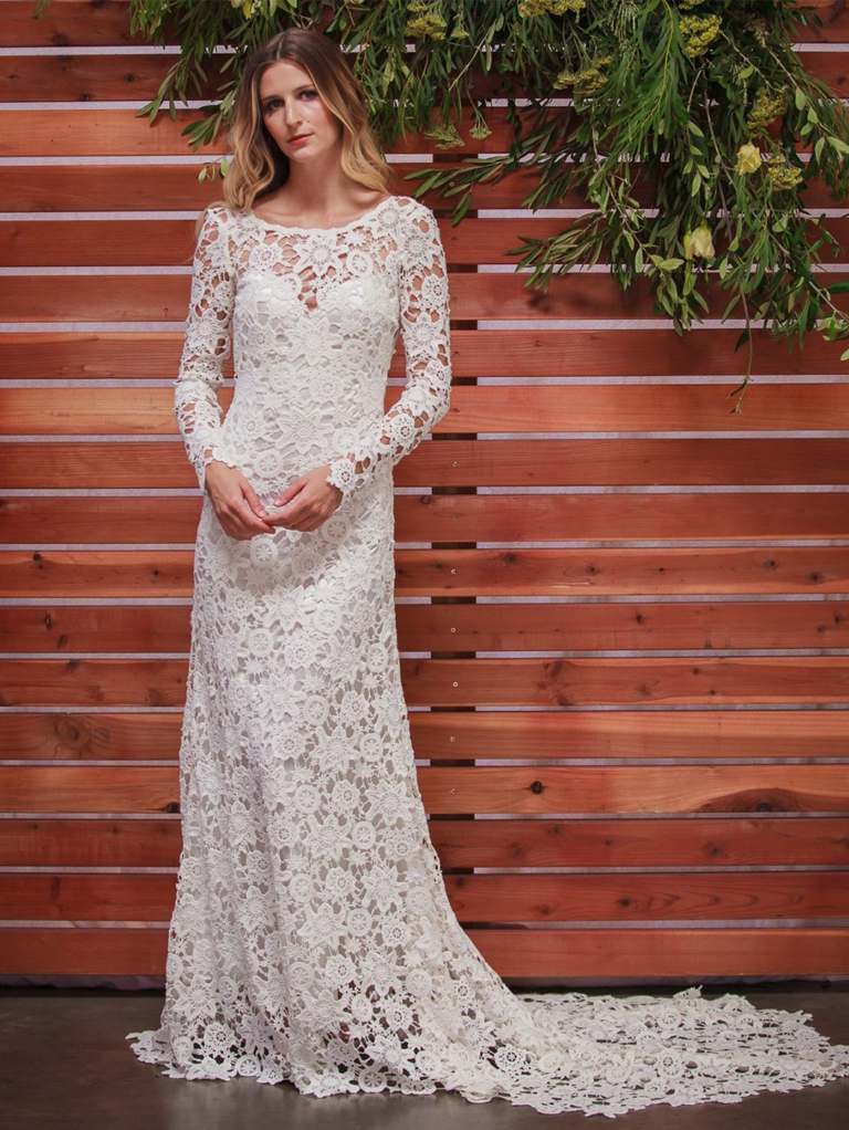 20 Crochet Wedding Dresses for the Boho Bride