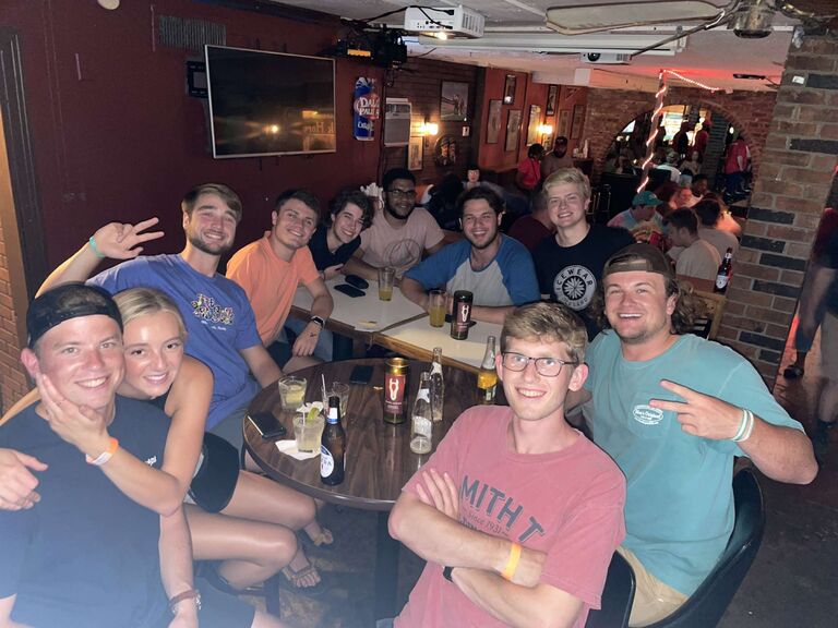 Study Abroad Reunion at Dave's Tavern