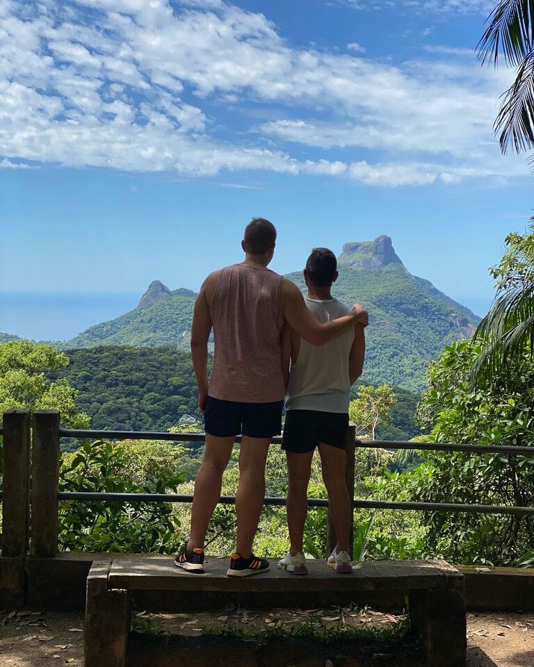 Deep in thought in Rio De Janeiro, Brazil