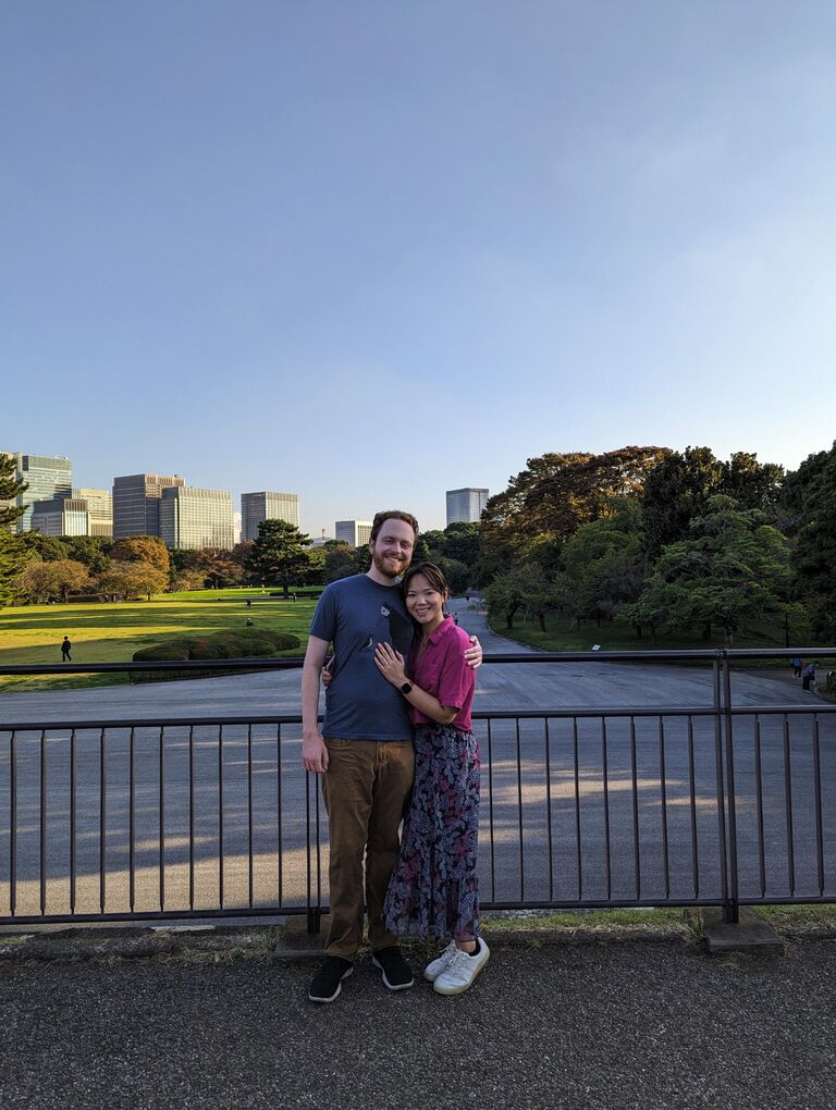 While wedding planning has been a big part of their time since then, Jane and Kyle have still made time to see the world together including their recent trip to Japan and Taiwan