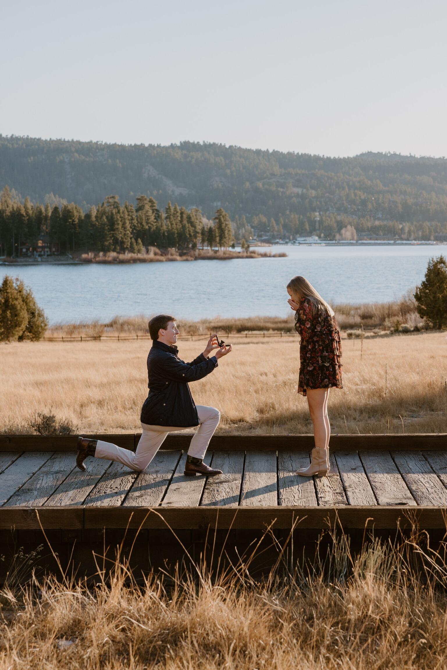 Maddy & Ethan got ENGAGED in California!