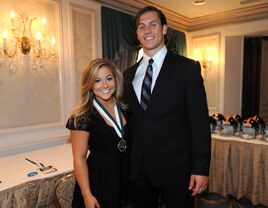 shawn johnson and andrew east in 2013