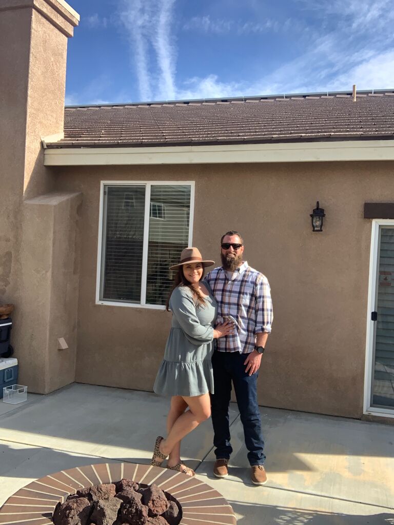 Our first Easter in the new home; Lancaster, CA