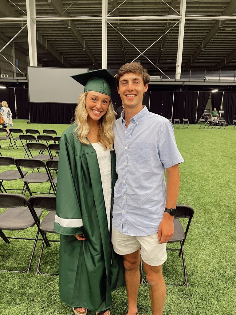 Jenna graduated and is able to join Bradley at UC!! 