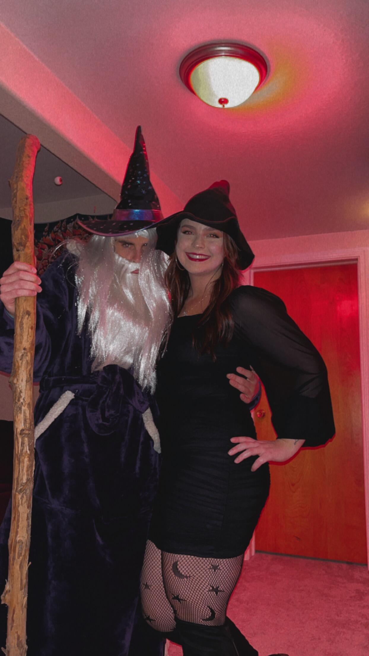 Our first Halloween party. 