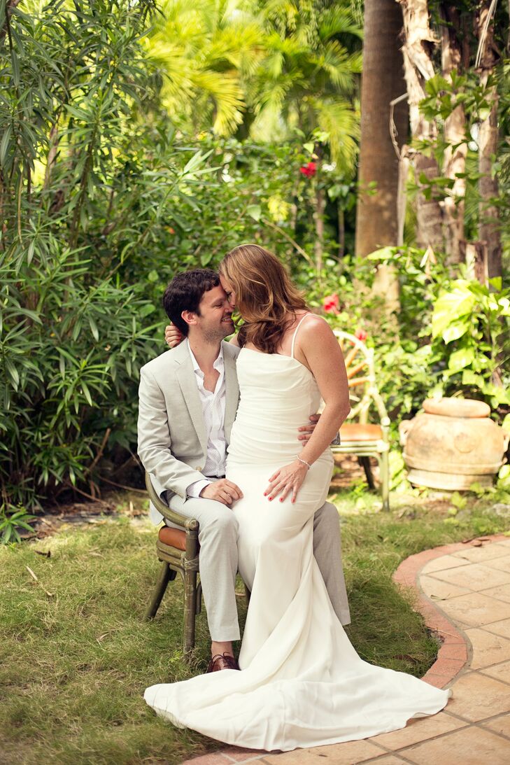 A Simple Destination Wedding At The Beach Villa In St John